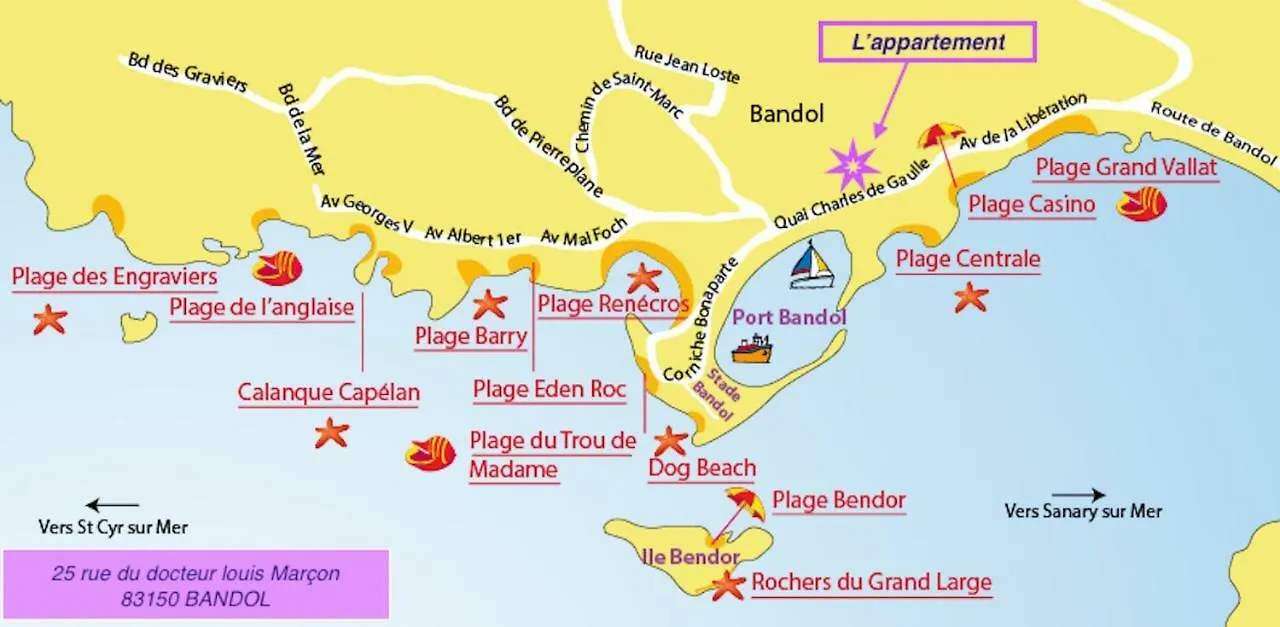 Appartement L'Excelsior à Bandol